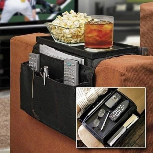 Sofa chair arm rest organiser - arm,
