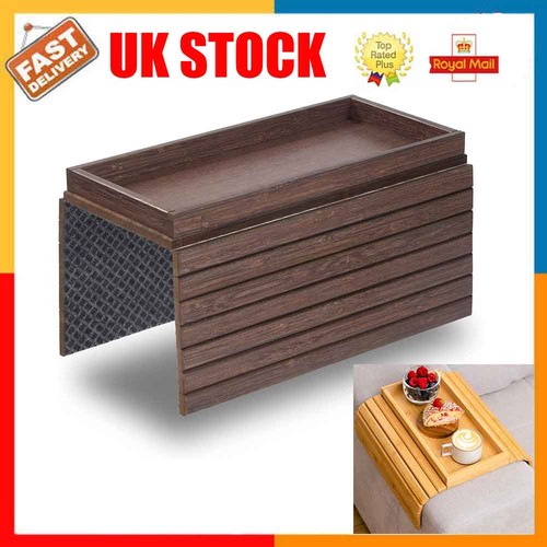 Arm rest organiser tray bamboo - tray,