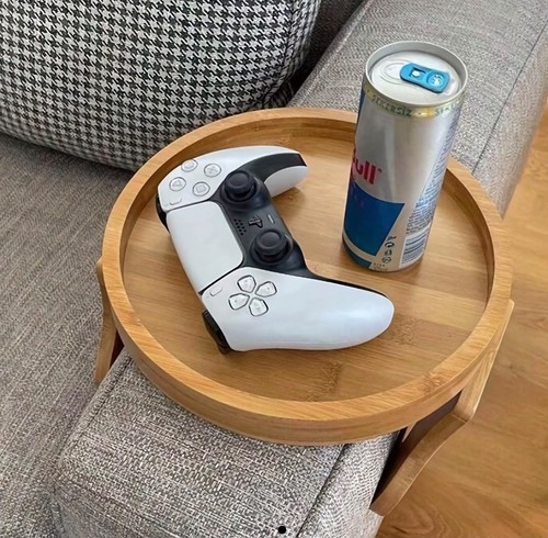Sofa tray table armrest clip - sofa,