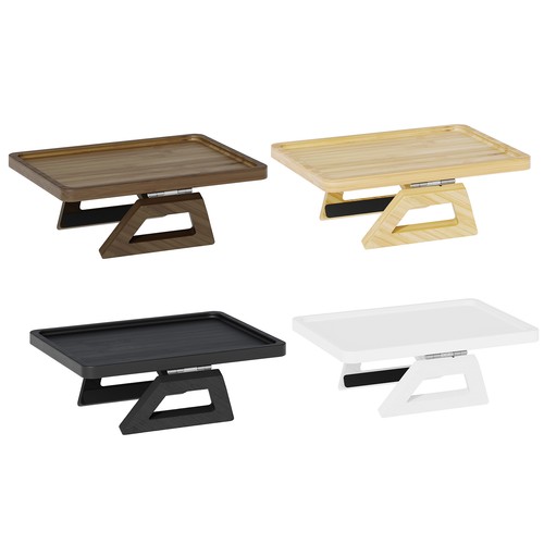 Folding bamboo sofa arm tray - folding,