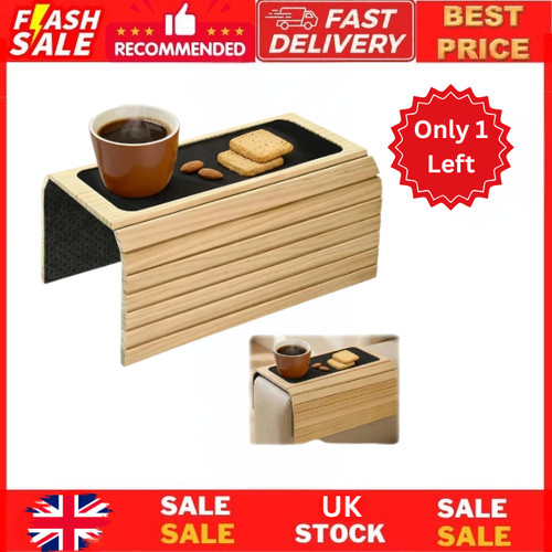 Sofa arm tray - tray, natural