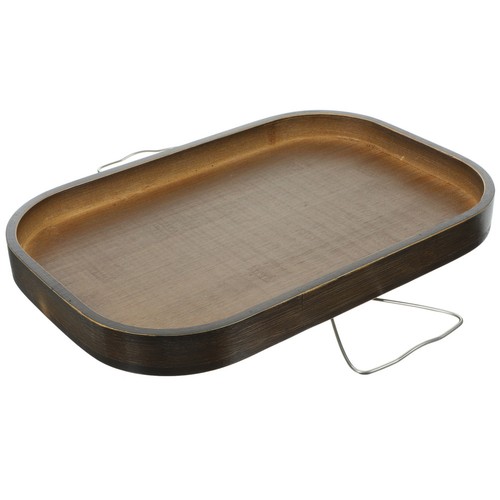 Bamboo sofa arm tray - sofa, coffee