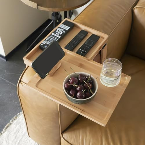 Sofa arm tray - arm, bamboo
