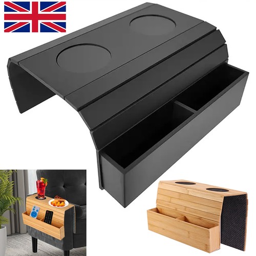 Flexible bamboo sofa arm tray - flexible,