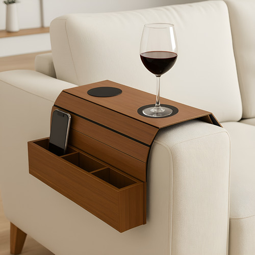 Sofa arm tray organizer - tray, –