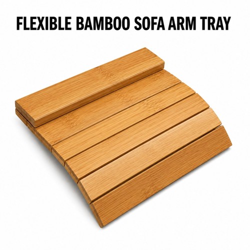 Flexible wooden sofa arm - flexible,
