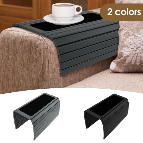 Flexible wooden sofa arm - wooden, tray