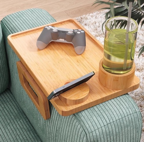 Sofa tray bamboo - 3, tray,bamboo