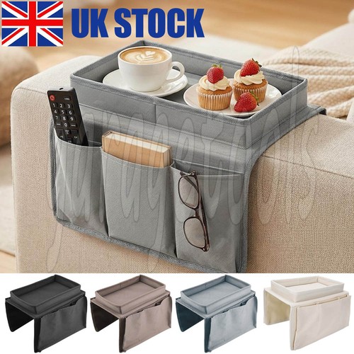 Sofa chair arm rest organiser - arm,