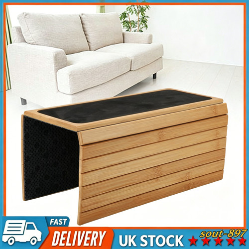 Flexible wooden sofa arm tray - wooden,